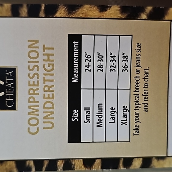 Cheata Equestrian Sleekifier Ultimate Compression Leggings Pants Nude Small New - Picture 7 of 7